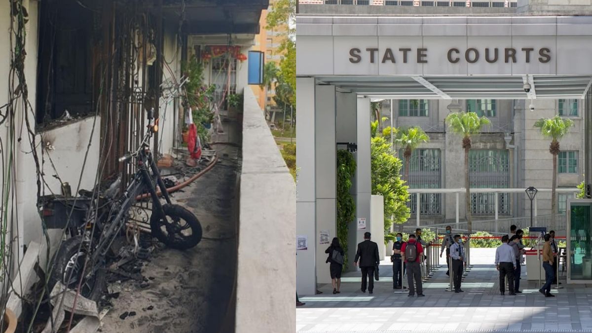 22yo man jailed 7 months over 2022 fatal PMD fire at HDB flat caused by incompatible charger