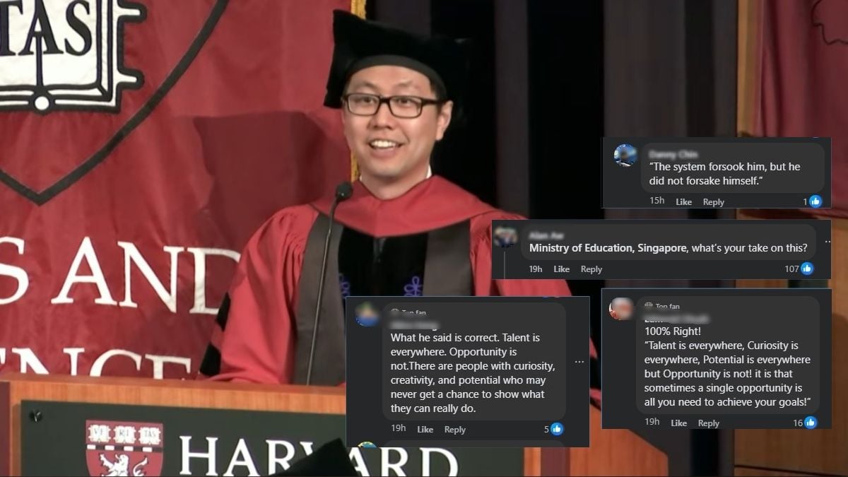 Joel Tan's Harvard speech sparks online debate over Singapore's school streaming system