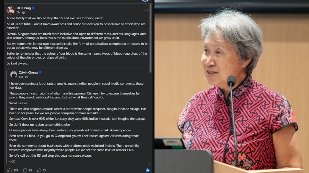 Ho Ching calls out racism excuses as online backlash targets immigration policy