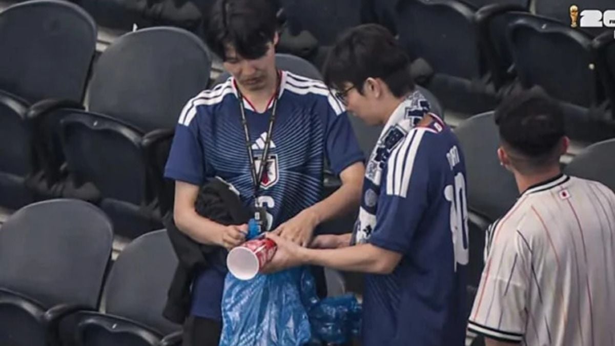 ‘Please do it at home first’: Japan gender advocate challenges World Cup clean-up praise