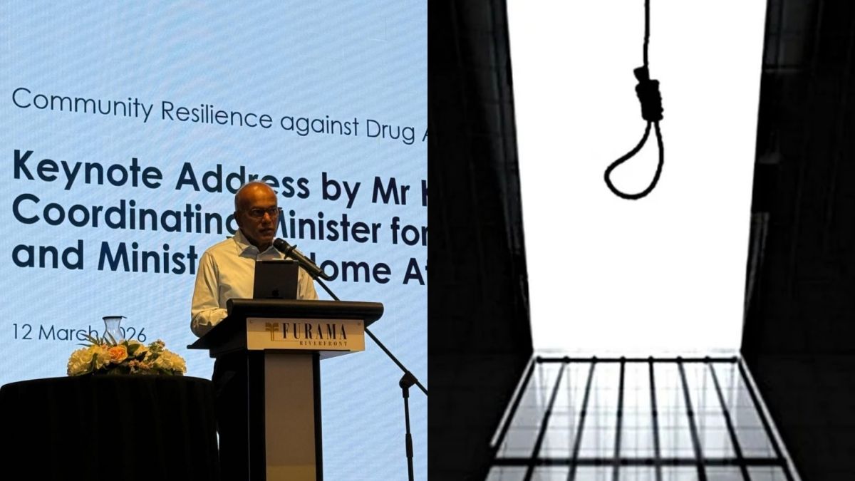 Shanmugam says 77% of Singaporeans support the mandatory death penalty for drug trafficking.jpg