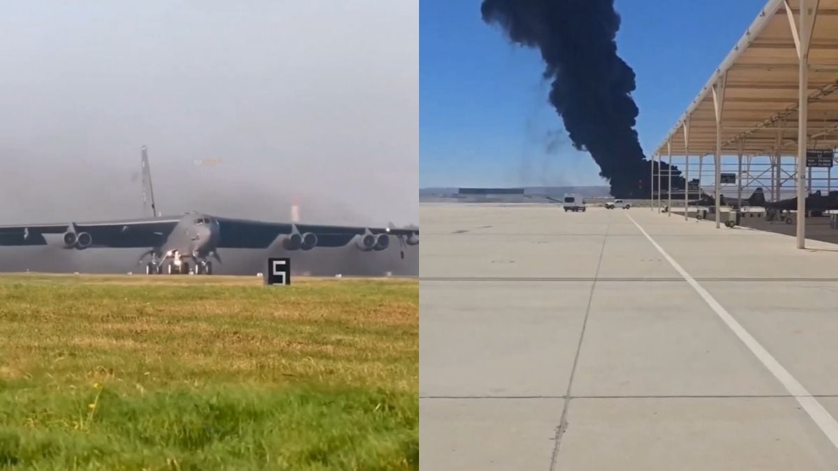 Eight killed after B-52 bomber crashes during test flight at California’s Edwards Air Force Base