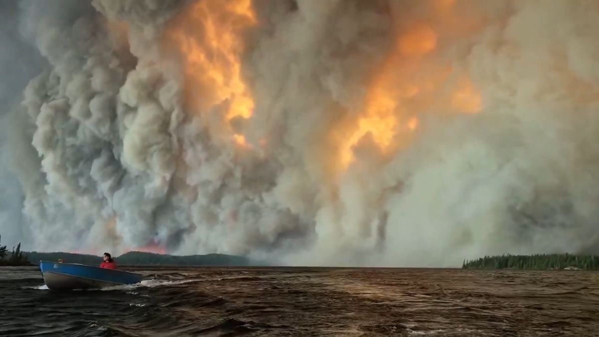 Ontario wildfires force evacuations as smoke blankets southern Canada amid extreme heat