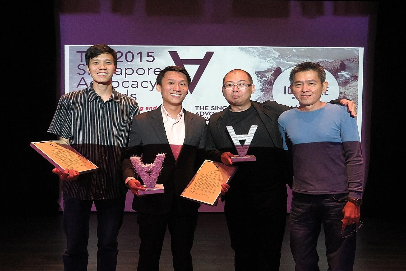 TOC team at Singapore Advocacy Awards