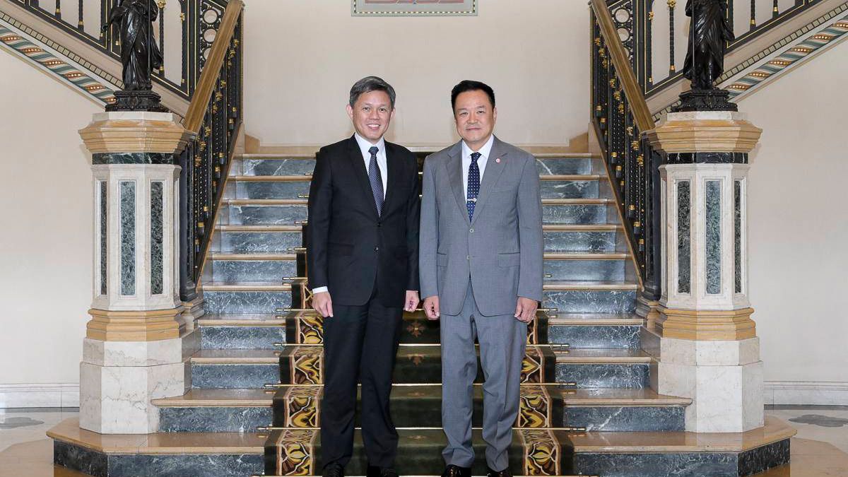 Singapore's Chan Chun Sing meets Thai PM Anutin to discuss bilateral ties and Land Bridge
