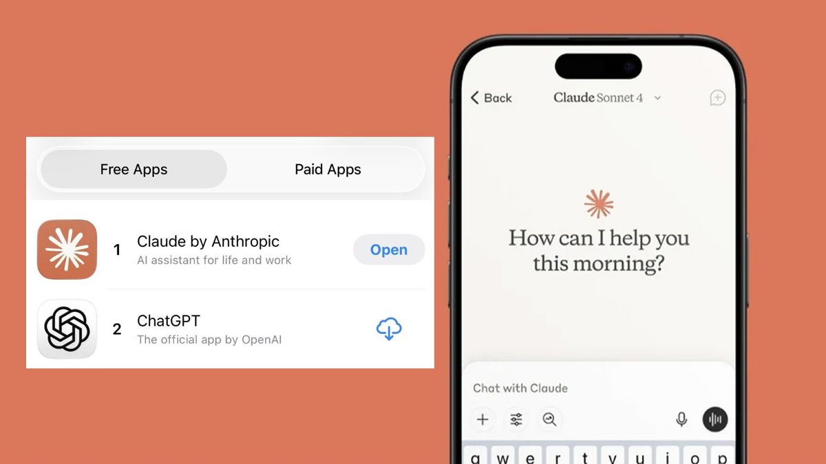 Claude stays No. 1 on US App Store as OpenAI revises Pentagon deal amid backlash