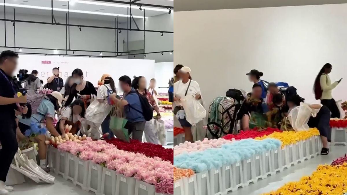 CJ Hendry Flower Market frenzy in Singapore sparks criticism over crowd behaviour and resale activity