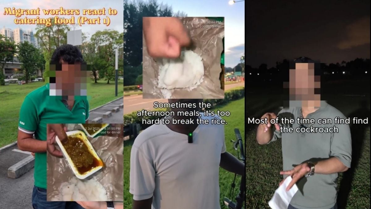 migrant workers share their reactions to the catering food.jpg