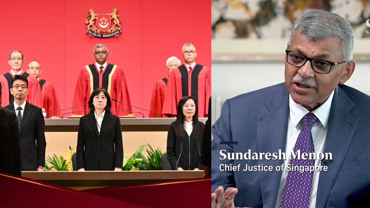 Truth decay and AI in courts: Chief Justice Menon on challenges facing Singapore judiciary