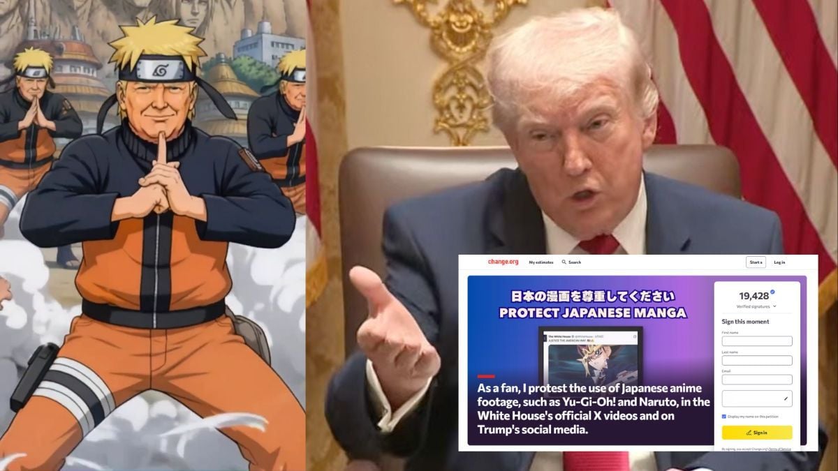 Trump depicted as Naruto in AI video triggers backlash over anime imagery in politics